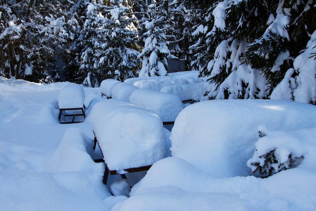 Chata Zahradky Demänovská Dolina Buitenkant foto
